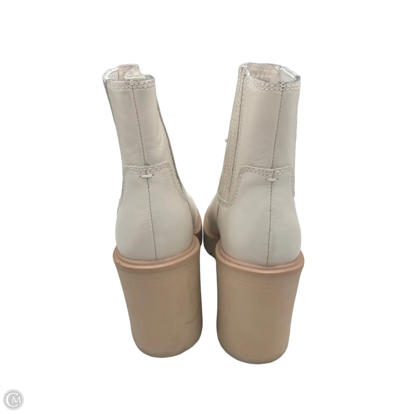 Boots Ankle Heels By Dolce Vita In Cream, Size: 10