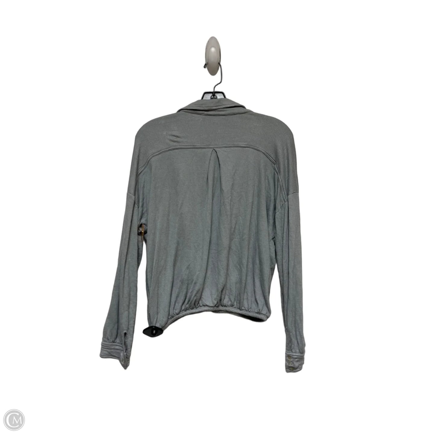 Top Long Sleeve By Free People In Grey, Size: S