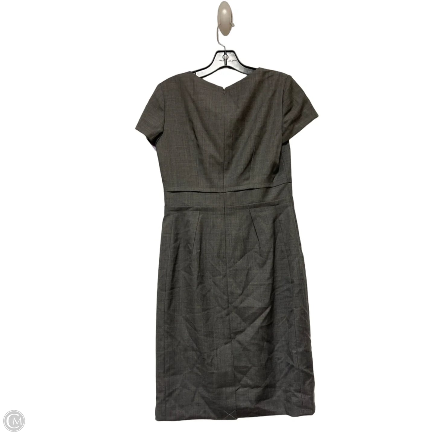 Dress Casual Short By Ann Taylor In Grey, Size: Xs