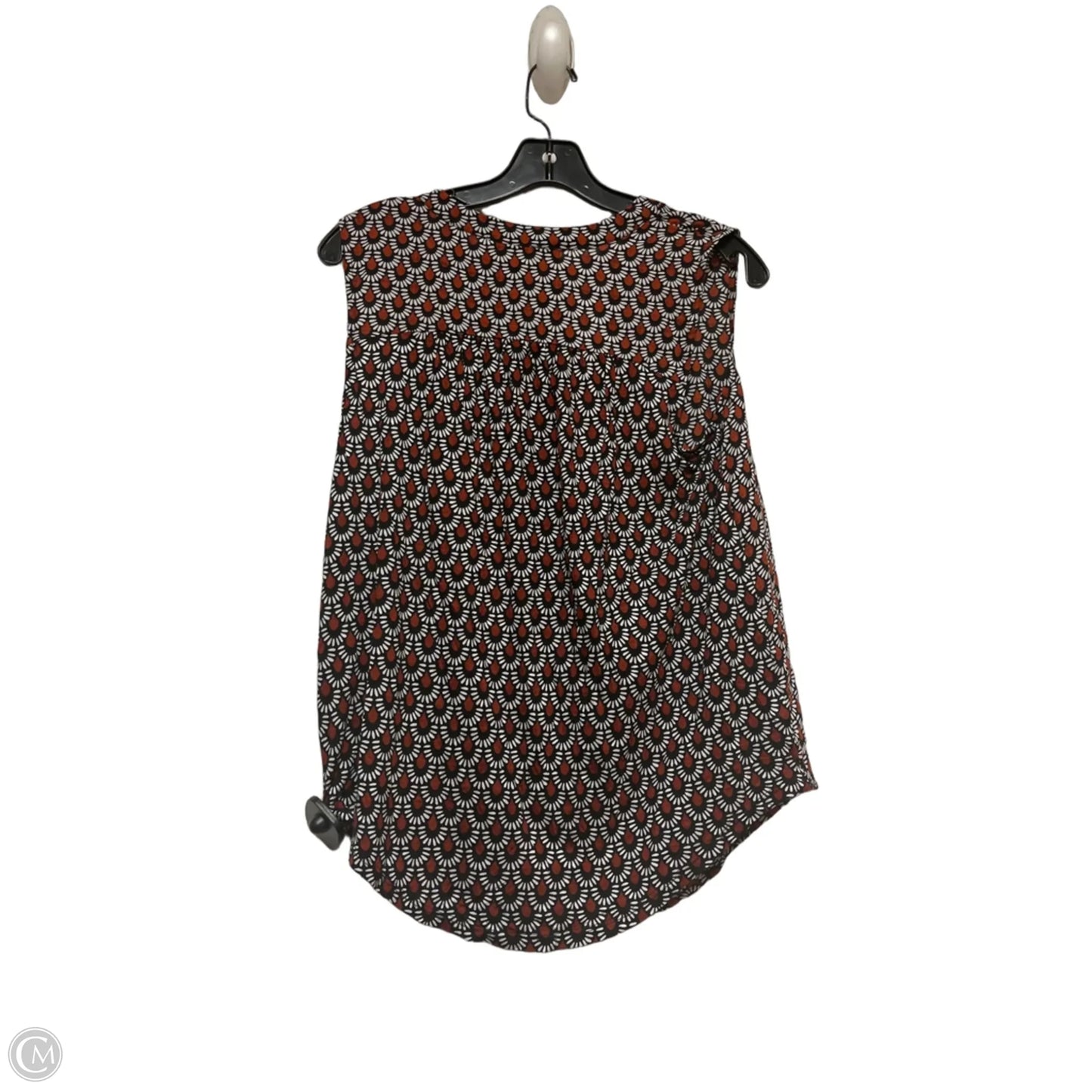 Top Sleeveless By Loft In Blue & Orange, Size: Xs