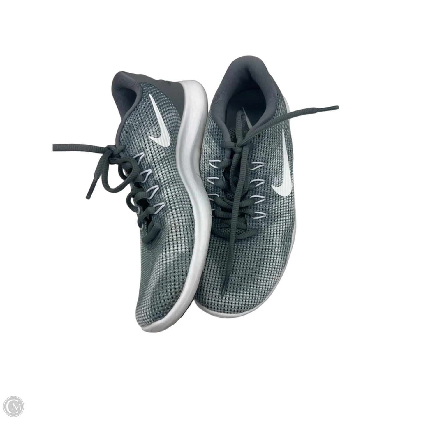 Shoes Athletic By Nike In Grey & White, Size: 6.5