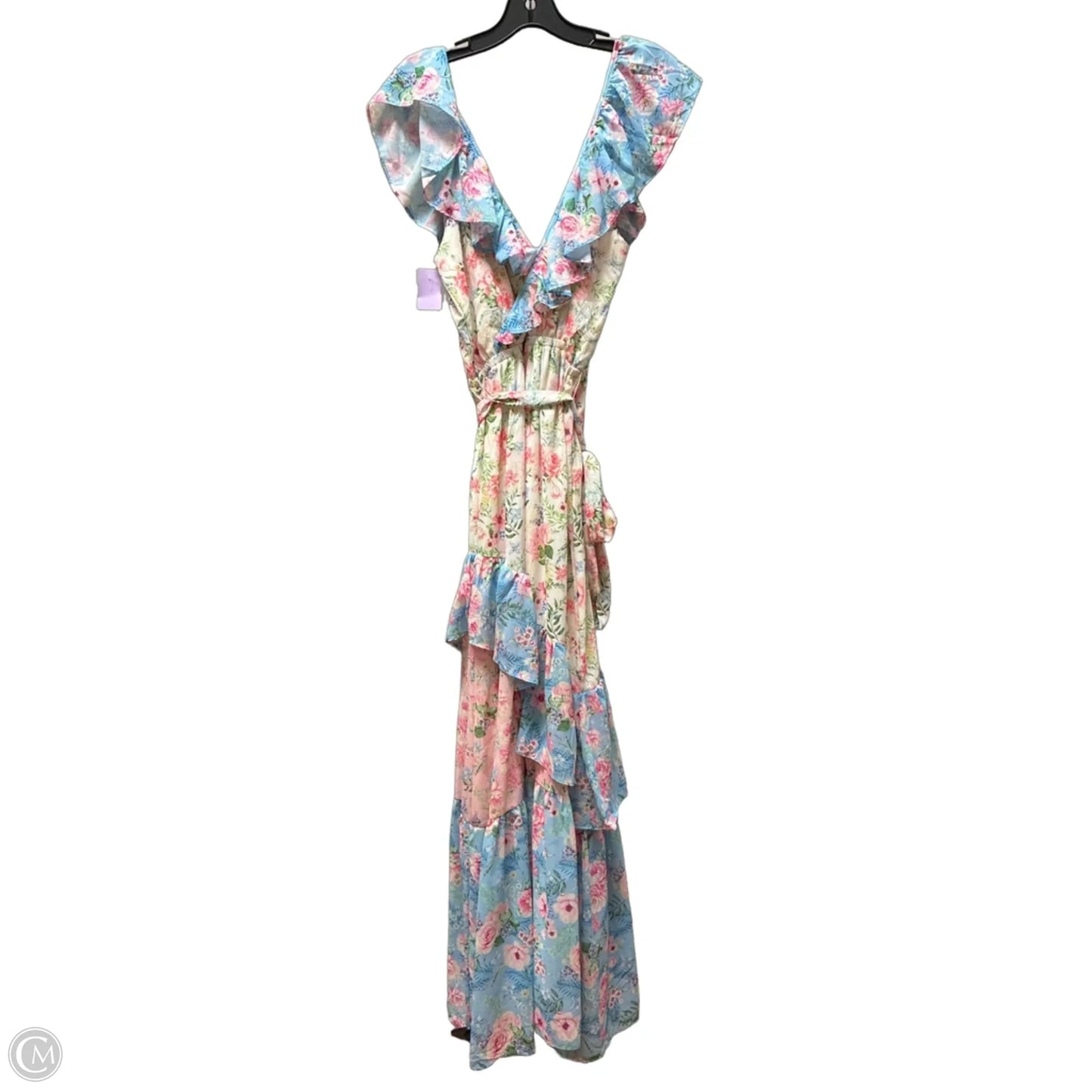 Dress Casual Maxi By Clothes Mentor In Floral Print, Size: M