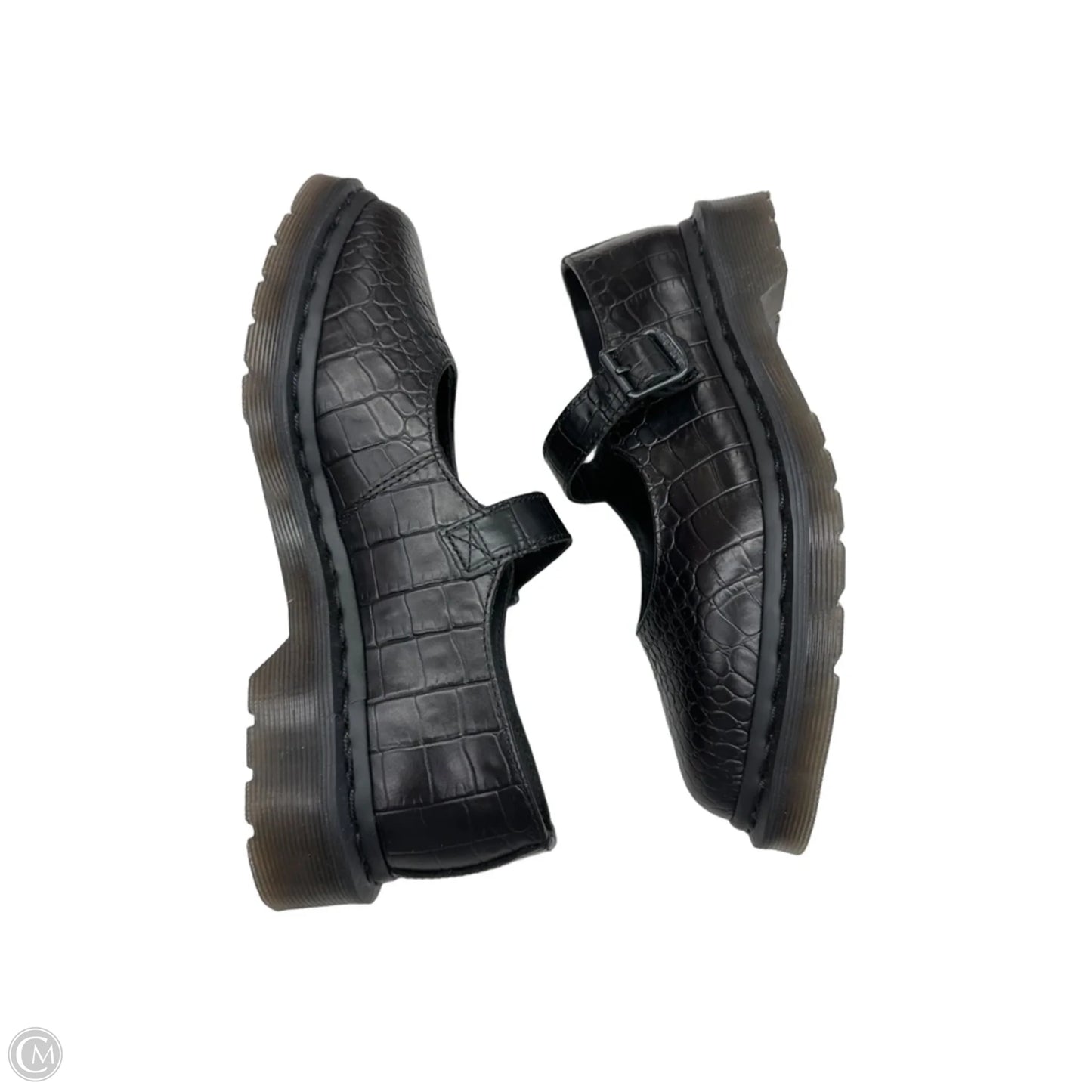 Shoes Flats By Dr Martens In Black, Size: 6