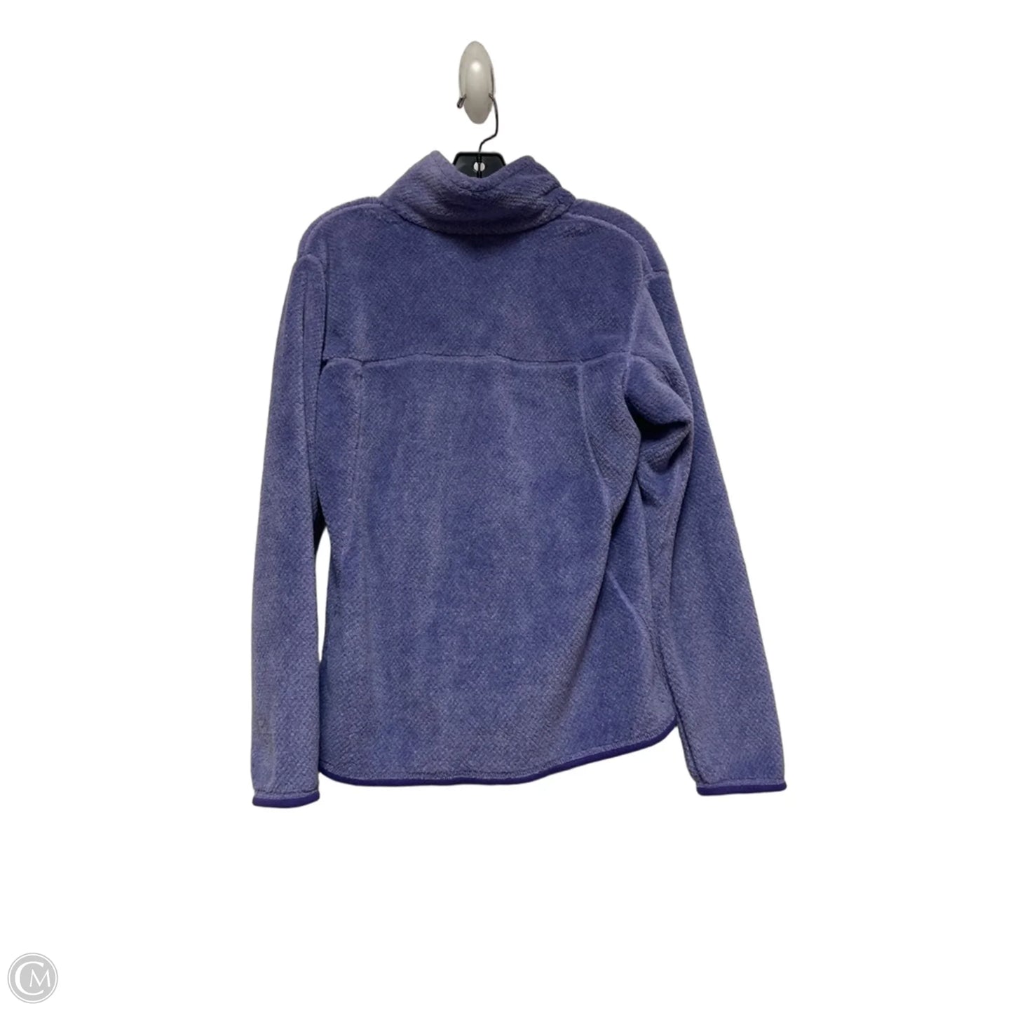 Sweatshirt Collar By Patagonia In Purple, Size: L