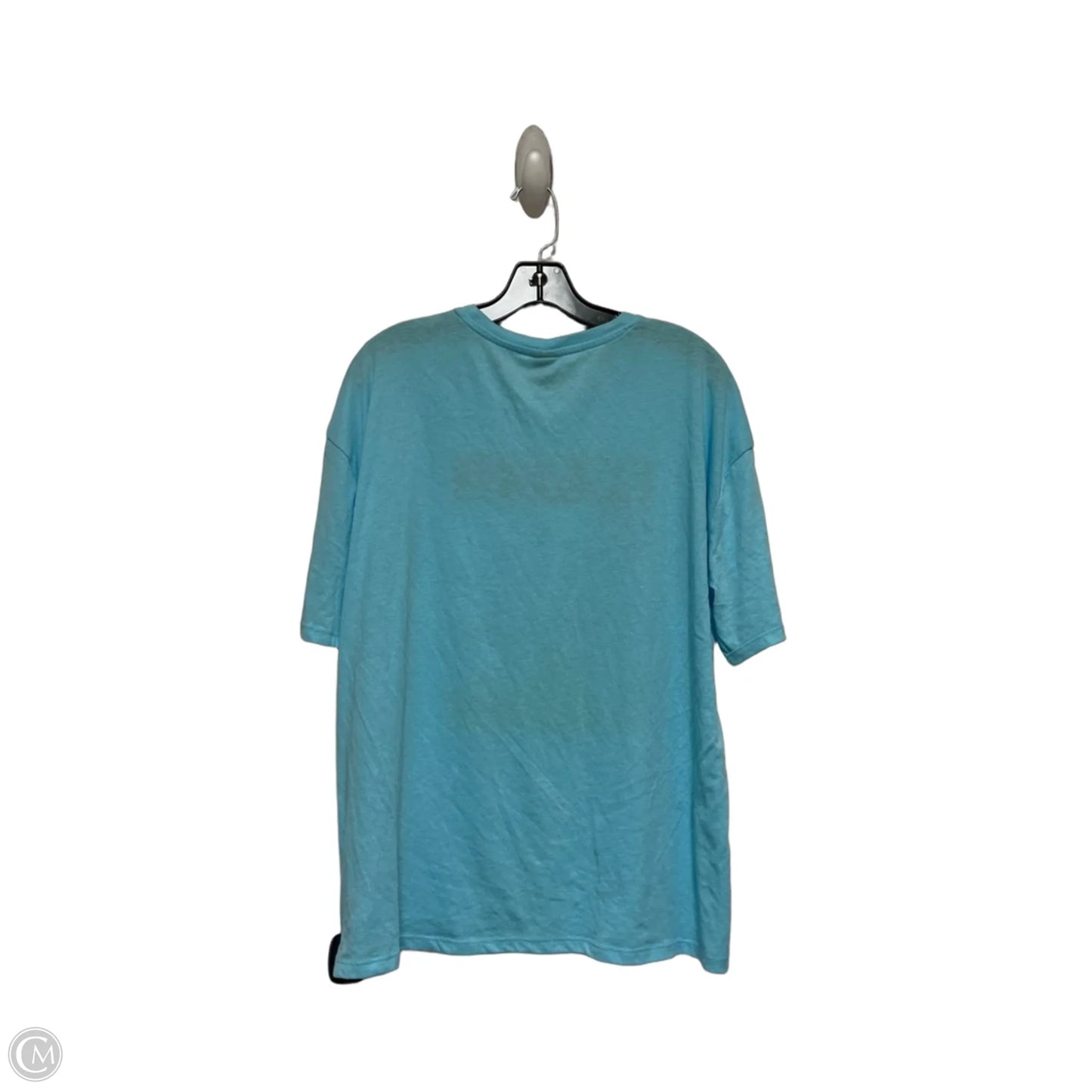 Top Short Sleeve Basic By Wild Fable In Blue, Size: S