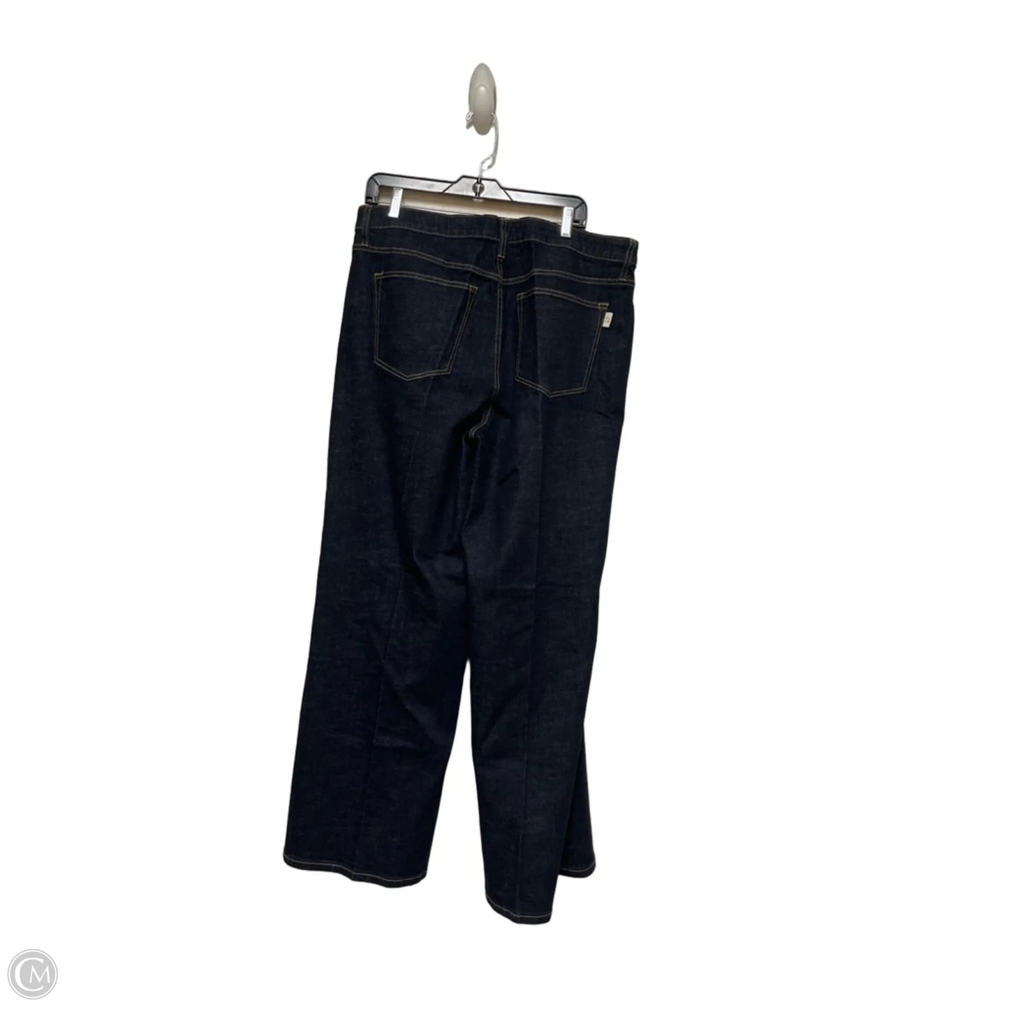 Jeans Wide Leg By Clothes Mentor In Blue Denim, Size: 10