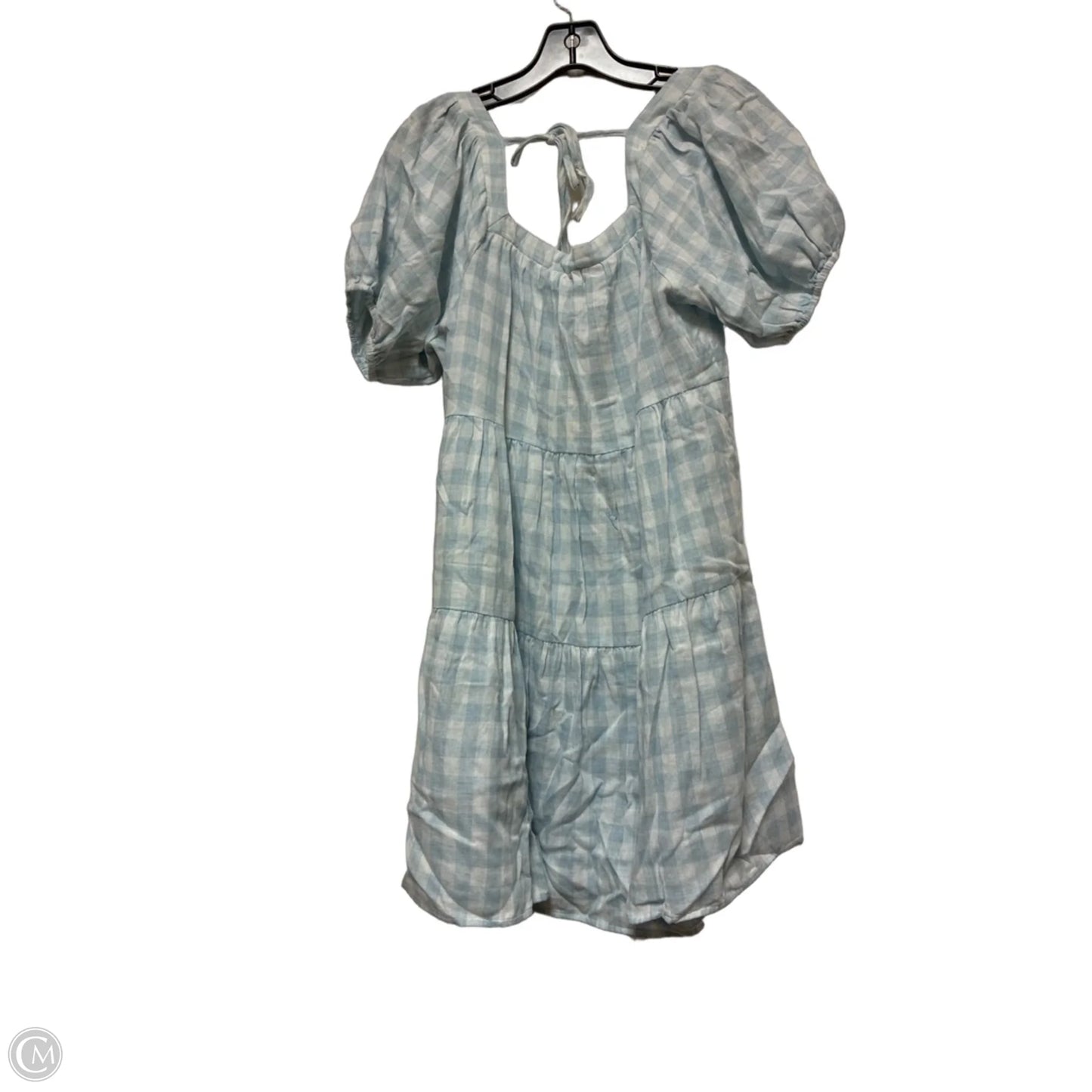 Dress Casual Short By Hem & Thread In Plaid Pattern, Size: L