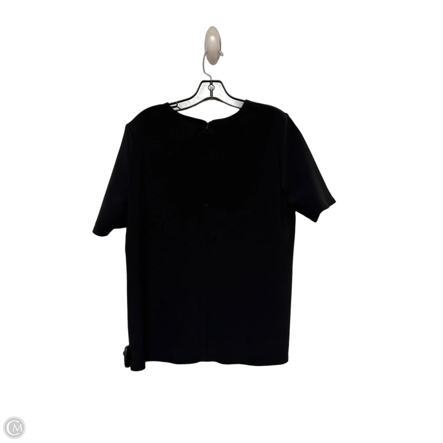 Top Short Sleeve By Chicos In Black, Size: M