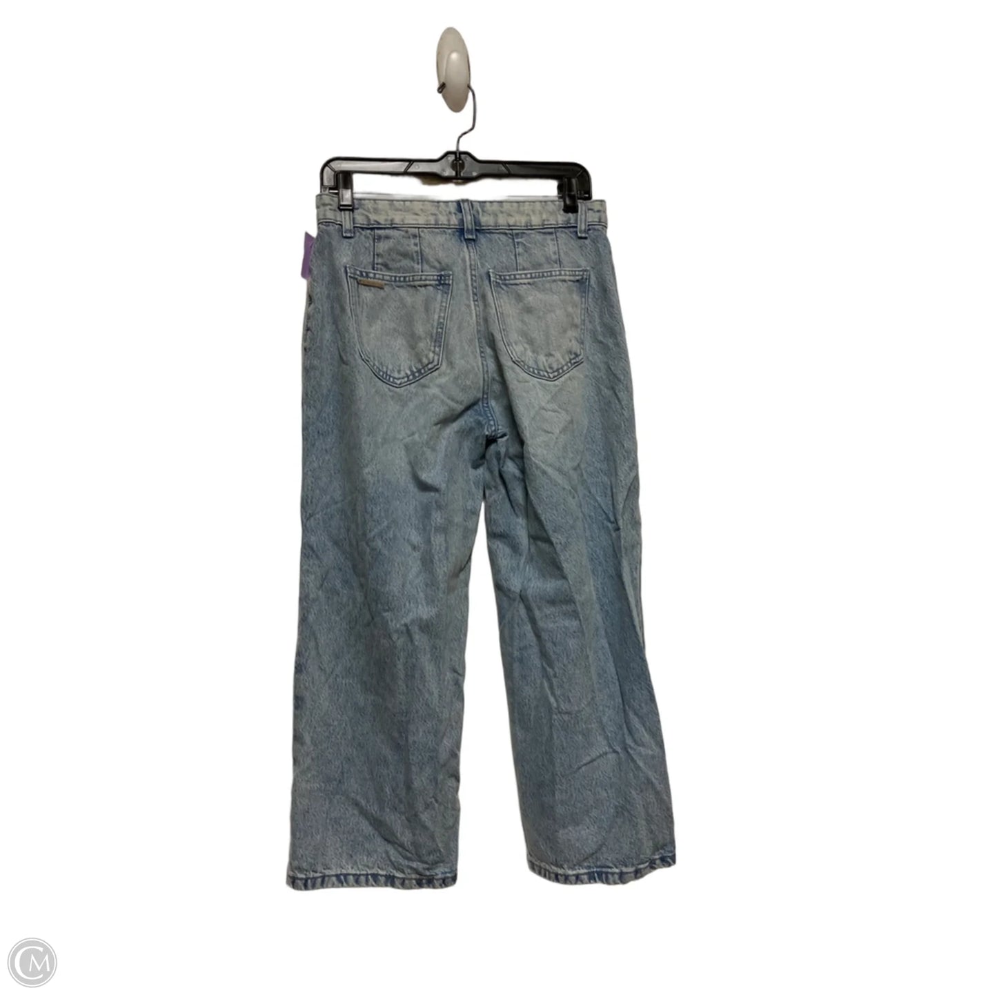 Jeans Cropped By Michael By Michael Kors In Blue Denim, Size: 4