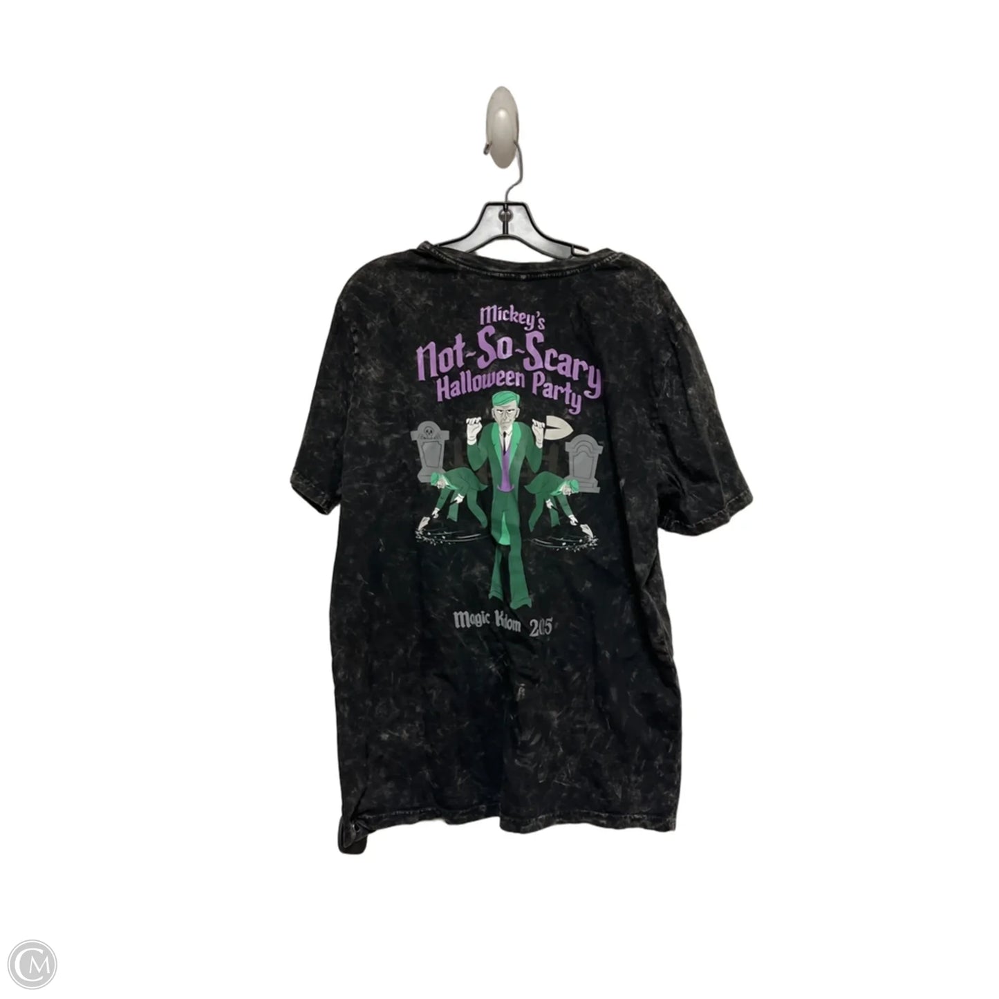 Top Short Sleeve By Disney Store In Black, Size: M