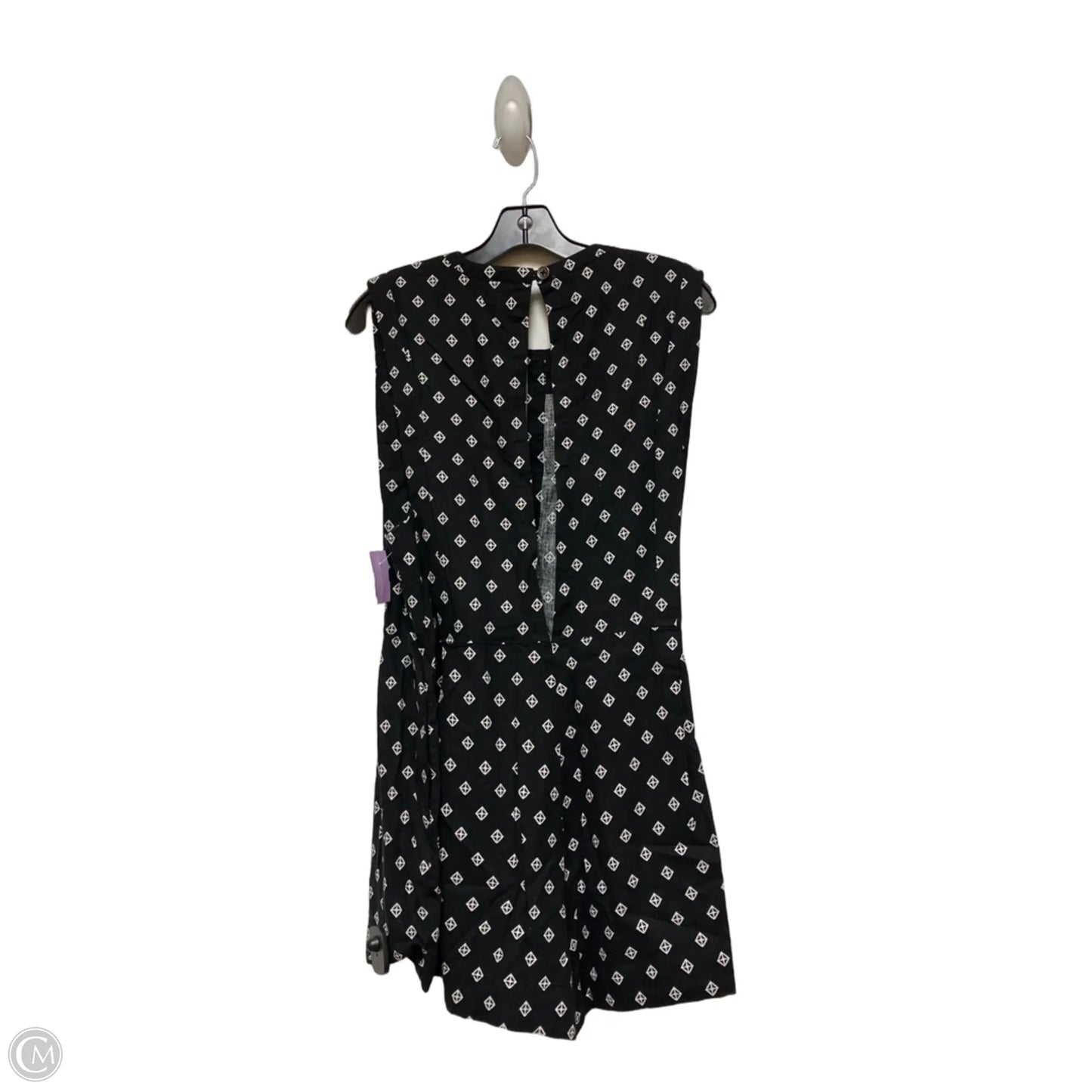 Romper By Free People In Black & Cream, Size: M