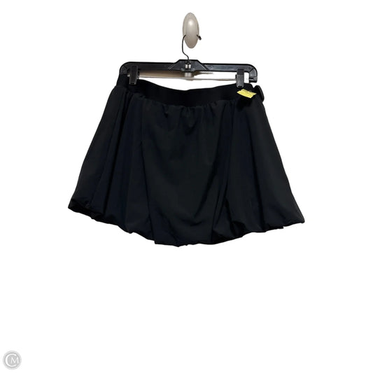 Athletic Skirt By Lululemon In Black, Size: Xl