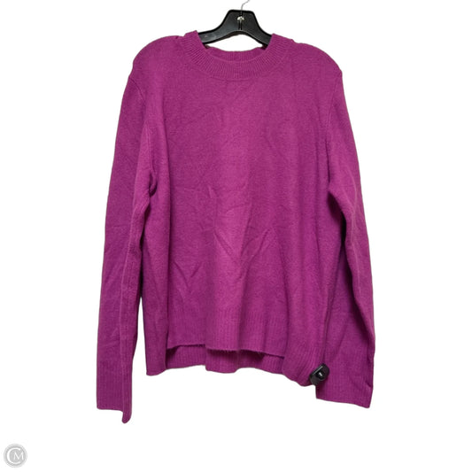 Sweater By J. Crew In Purple, Size: Xl