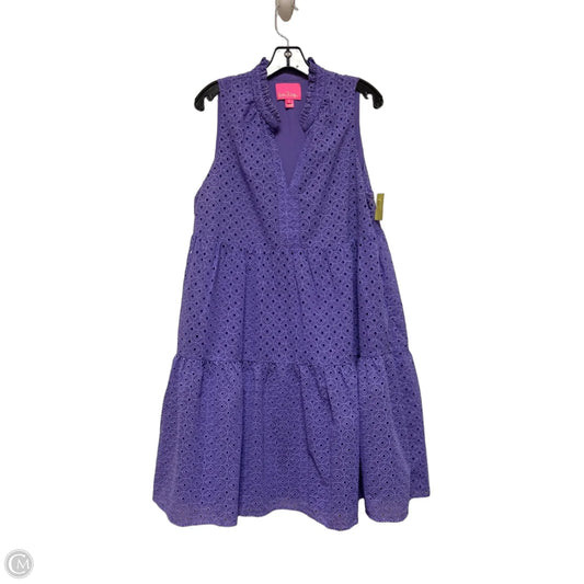 Dress Designer By Lilly Pulitzer In Purple, Size: Xl