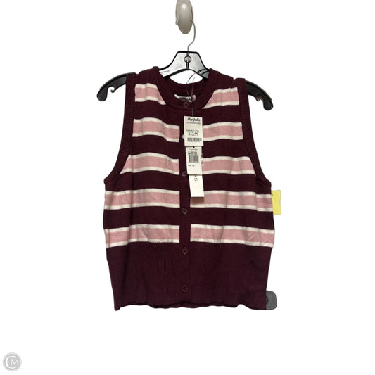 Top Sleeveless By Vigoss In Pink & Red, Size: Xl