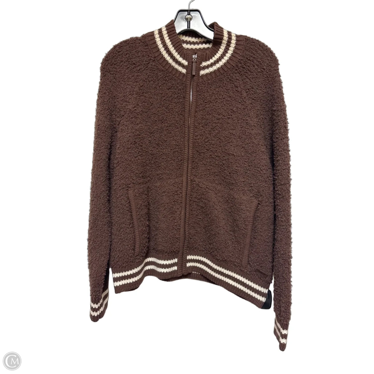 Jacket Other By Natural Reflections In Brown & White, Size: L