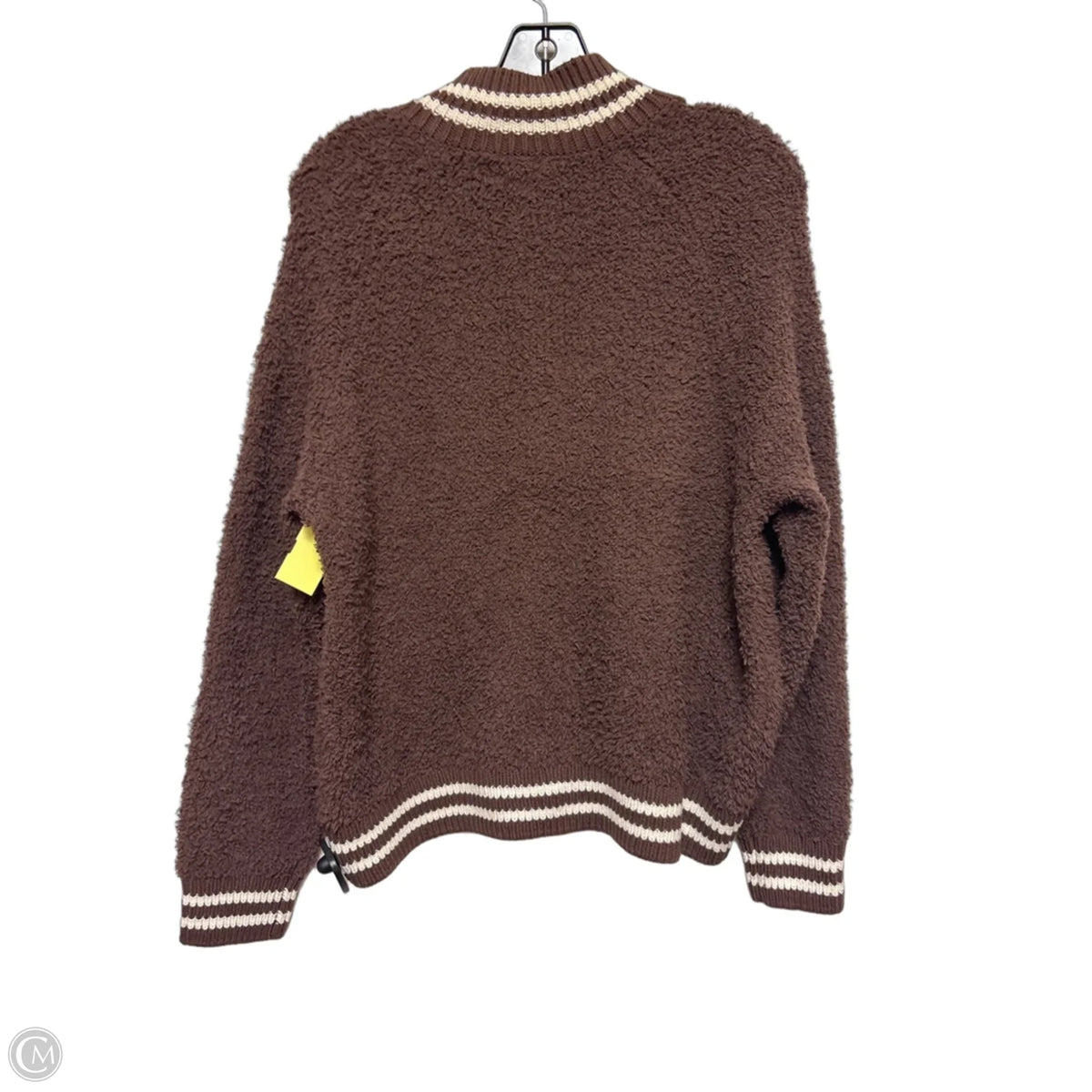 Jacket Other By Natural Reflections In Brown & White, Size: L