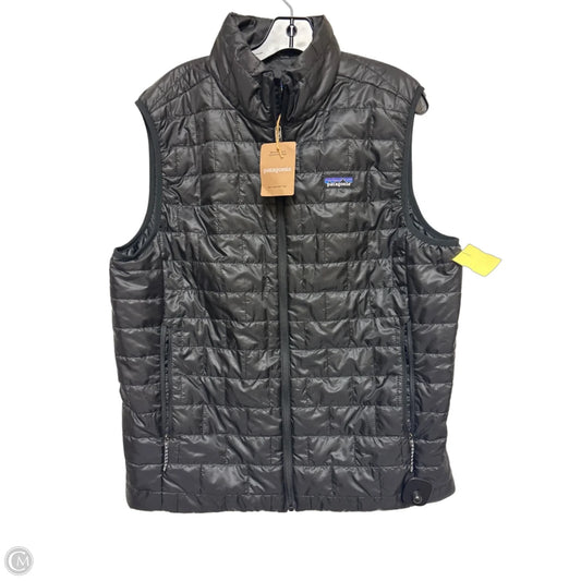 Vest Puffer & Quilted By Patagonia In Black, Size: XL