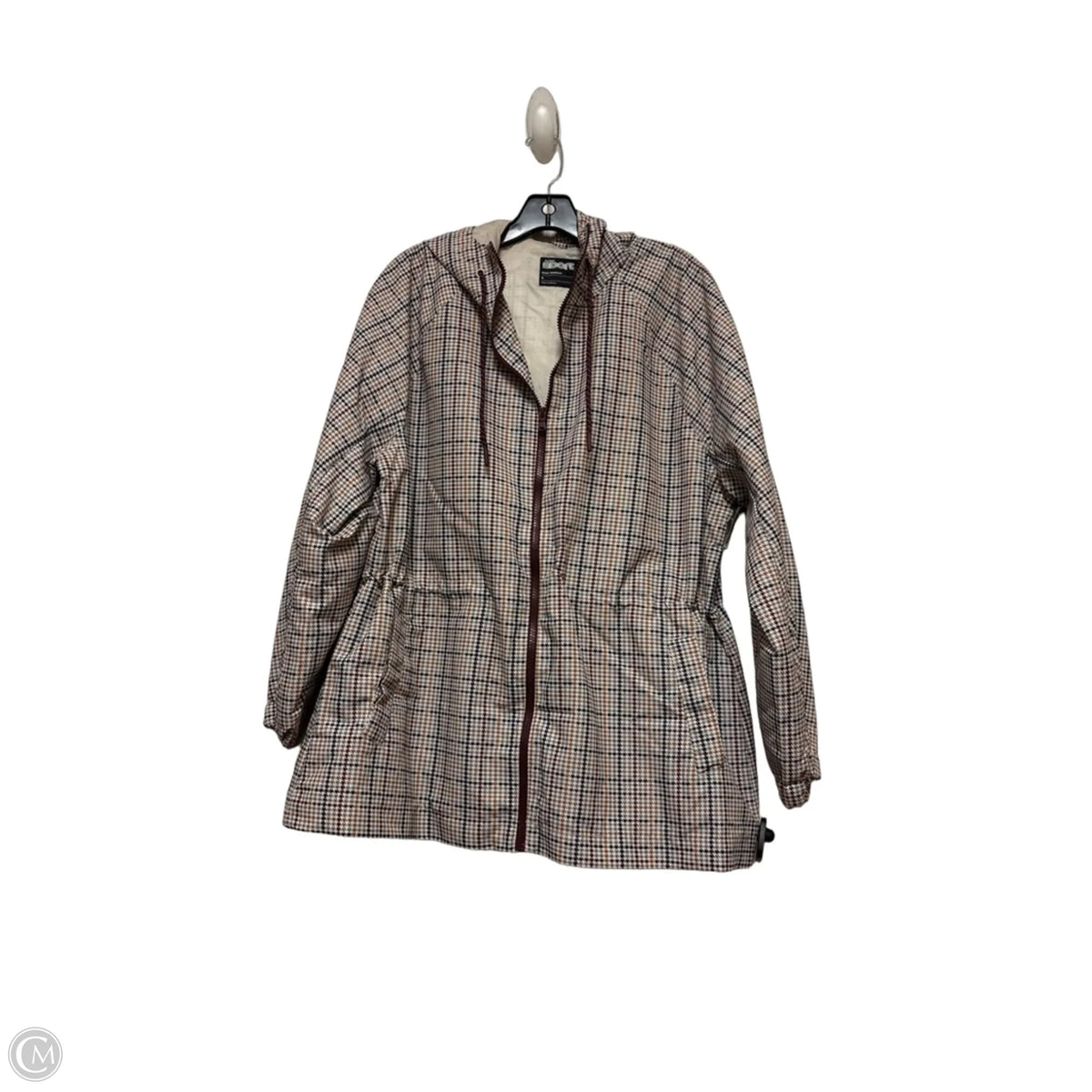 Athletic Jacket By Old Navy In Plaid Pattern, Size: M