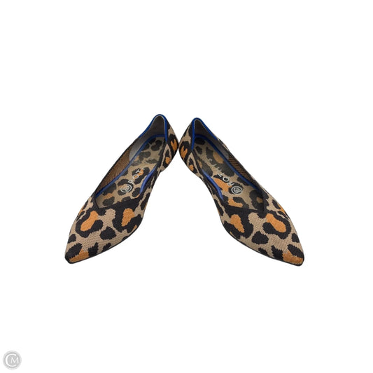 Shoes Flats By Rothys In Animal Print, Size: 8