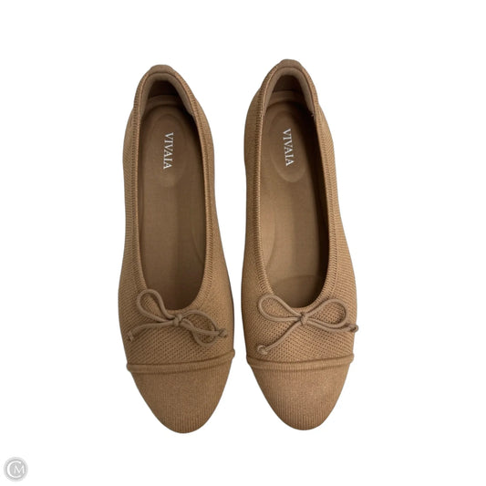 Shoes Flats By Vivaia In Brown, Size: 8.5