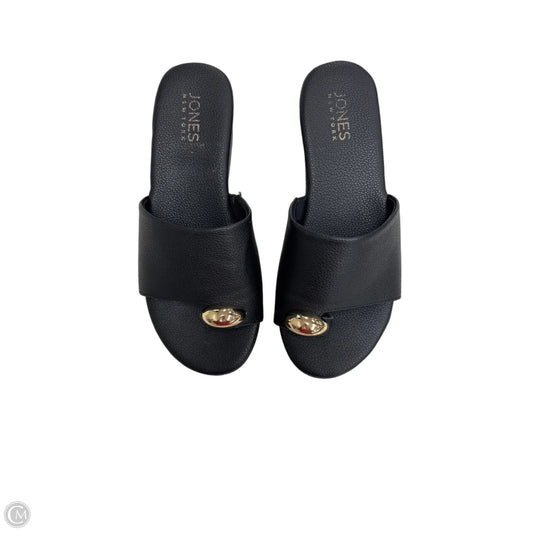 Sandals Heels Platform By Jones New York In Black, Size: 6