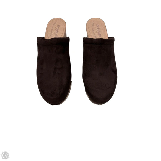 Shoes Heels Block By Dr Scholls In Brown, Size: 8
