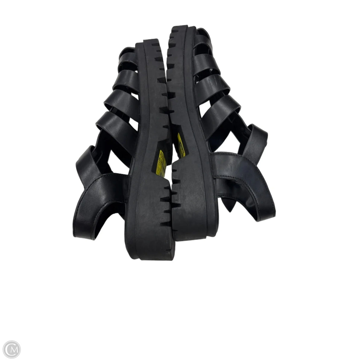 Sandals Heels Platform By American Eagle In Black, Size: 8