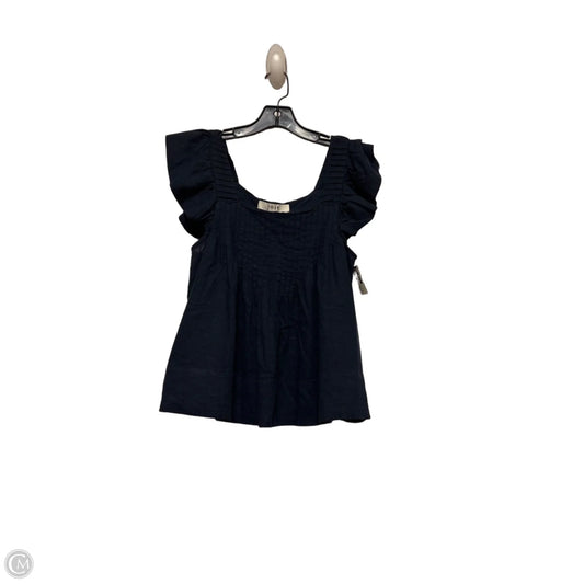 Top Sleeveless By Joie In Navy, Size: Xs