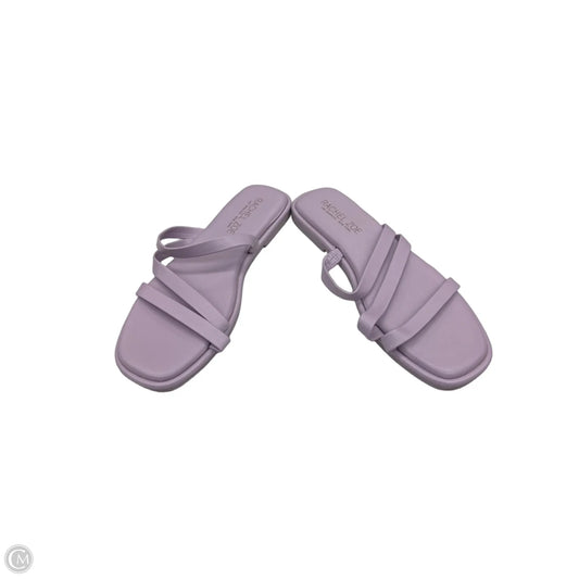 Sandals Flats By Rachel Zoe In Purple, Size: 8