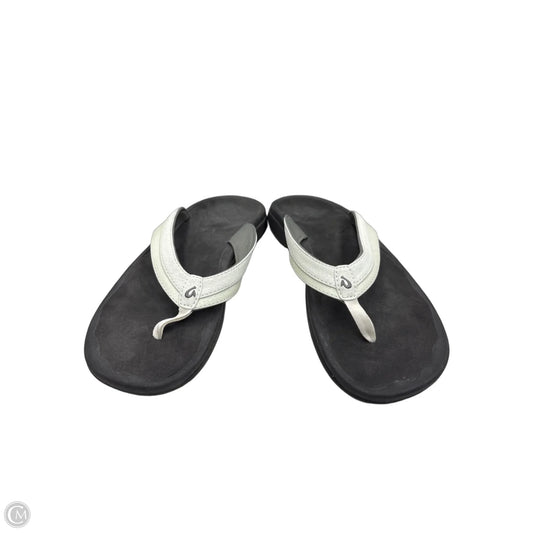 Sandals Flip Flops By Olukai In Black, Size: 11