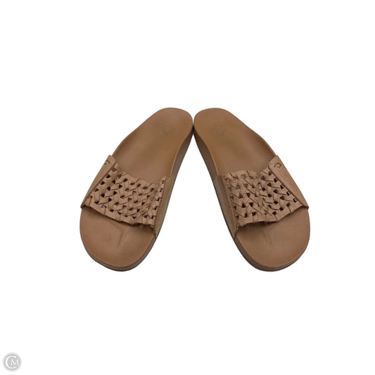 Sandals Flip Flops By Olukai In Tan, Size: 11