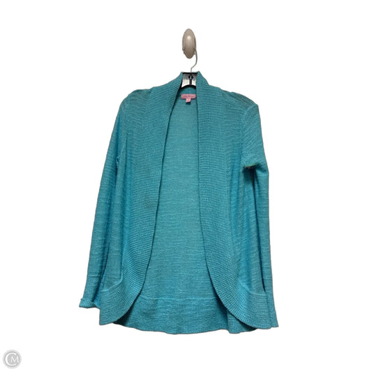 Cardigan Designer By Lilly Pulitzer In Blue, Size: M