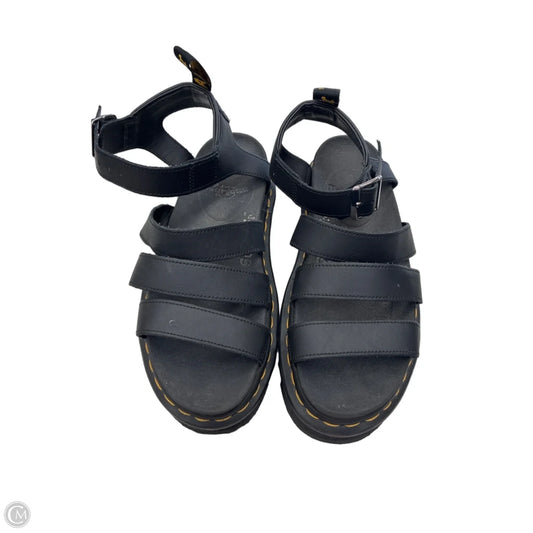 Sandals Designer By Dr Martens In Black, Size: 8