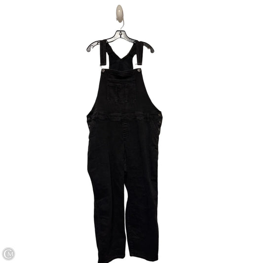 Overalls By Torrid In Black Denim, Size: 3x