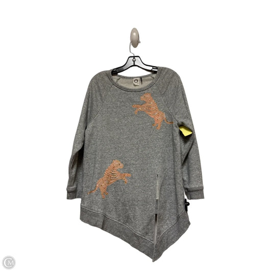 Sweater By Akemi And Kin In Grey & Pink, Size: Xs