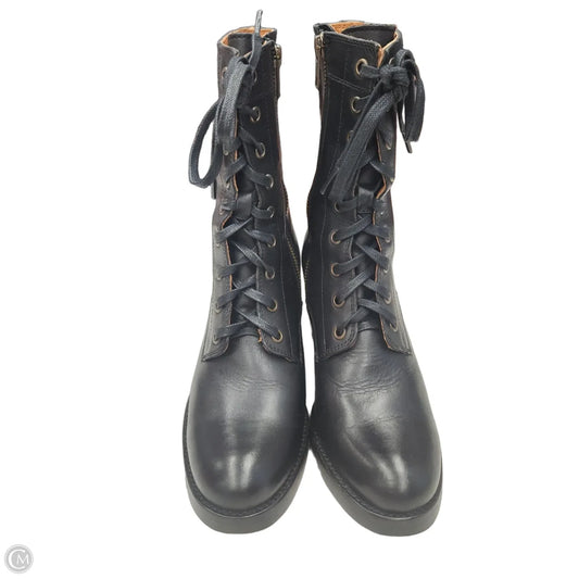 Boots Designer By Frye In Black, Size: 6.5