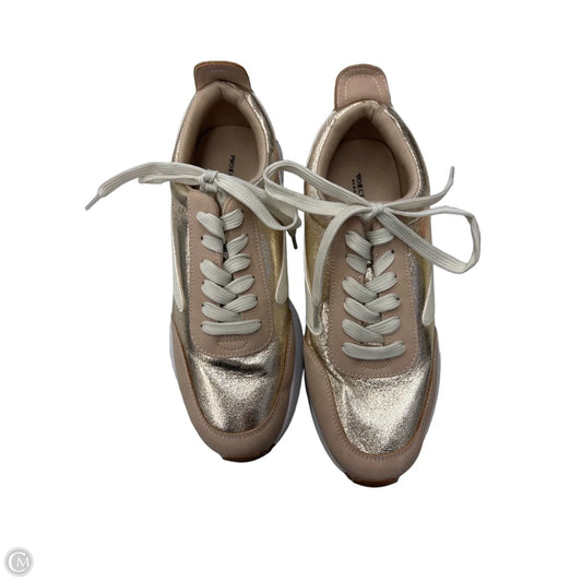 Shoes Sneakers By Project Cloud In Gold, Size: 10