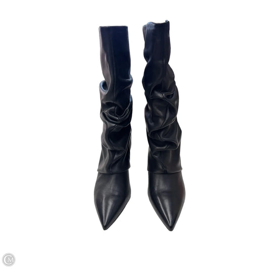 Boots Ankle Heels By Marc Fisher In Black, Size: 9.5