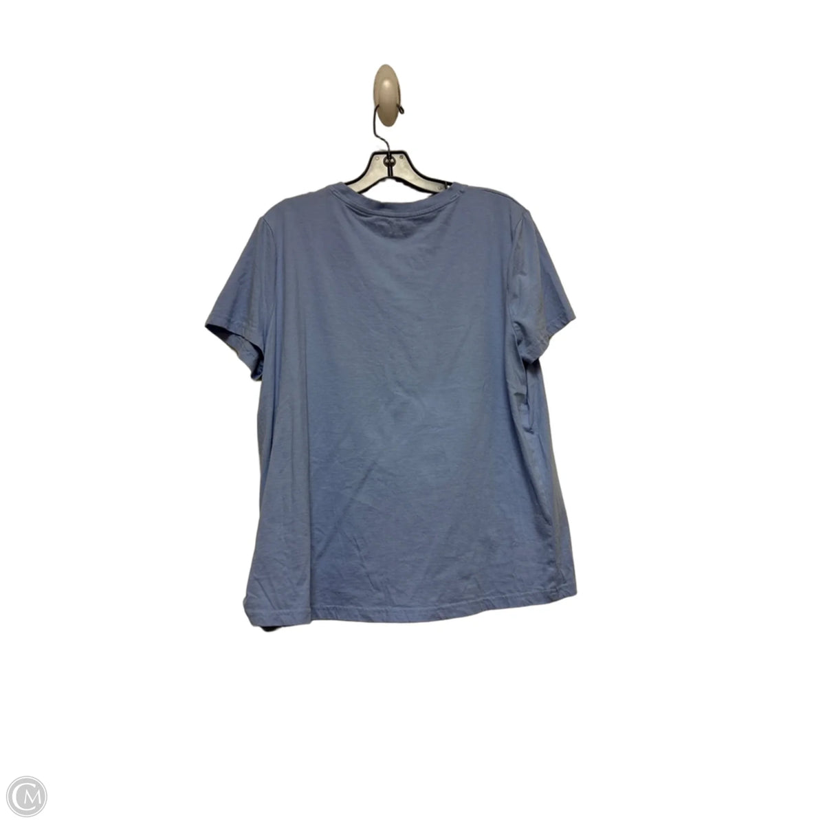 Top Short Sleeve Basic By Disney In Blue, Size: L