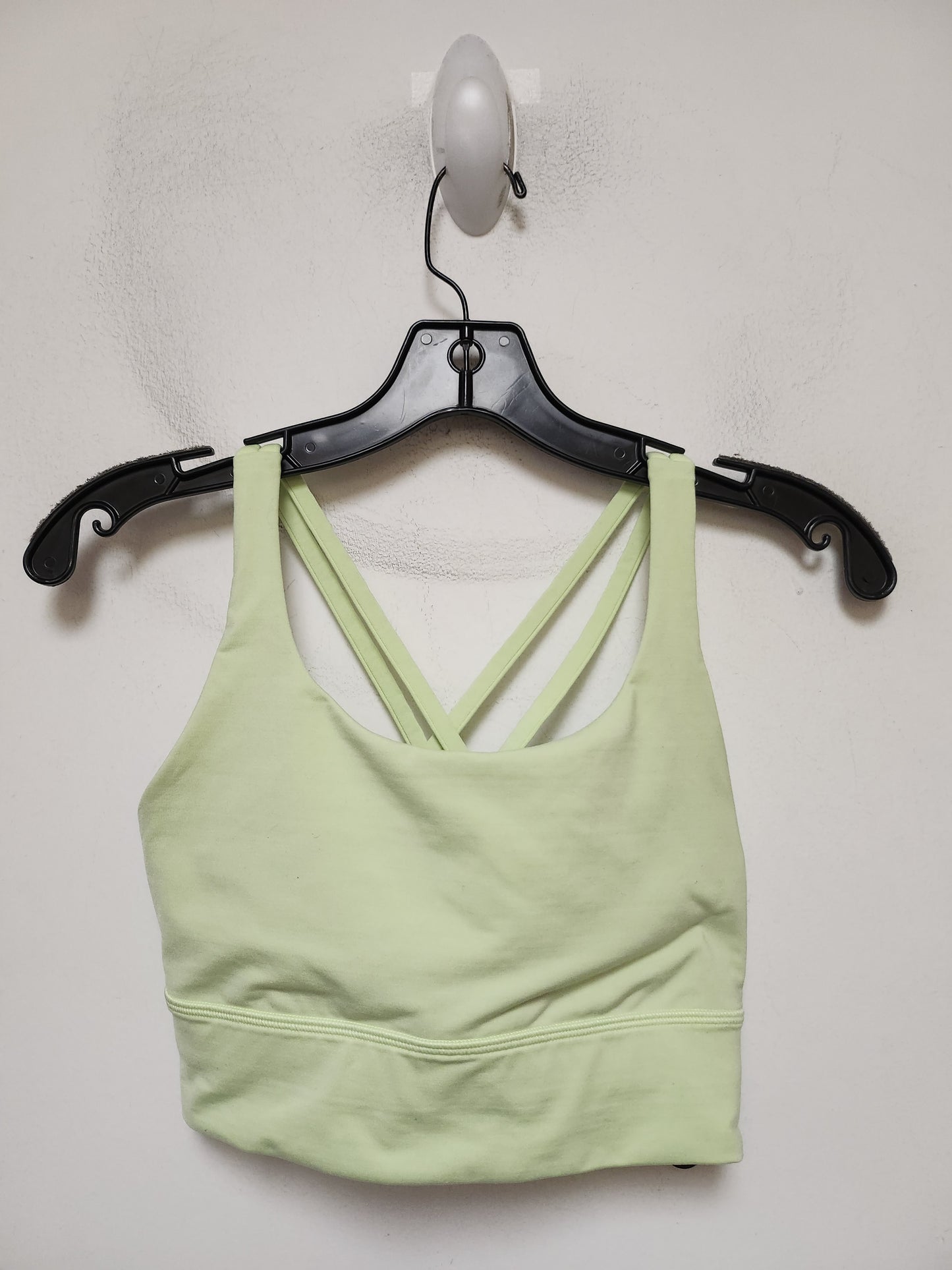 Athletic Bra By Lululemon In Yellow, Size: M