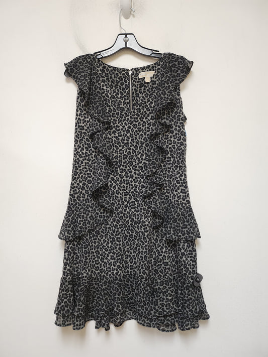 Dress Casual Short By Michael By Michael Kors In Animal Print, Size: L