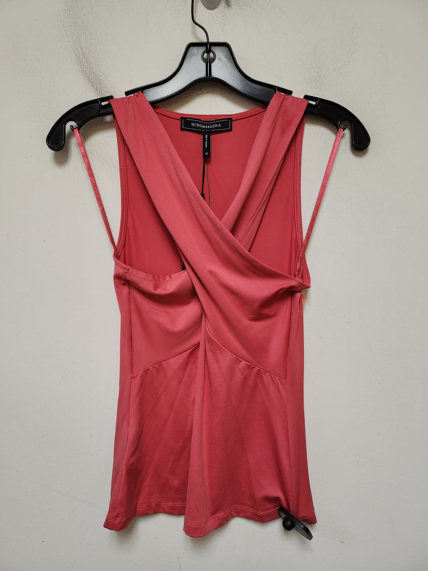 Top Sleeveless By Bcbgmaxazria In Pink, Size: Xs