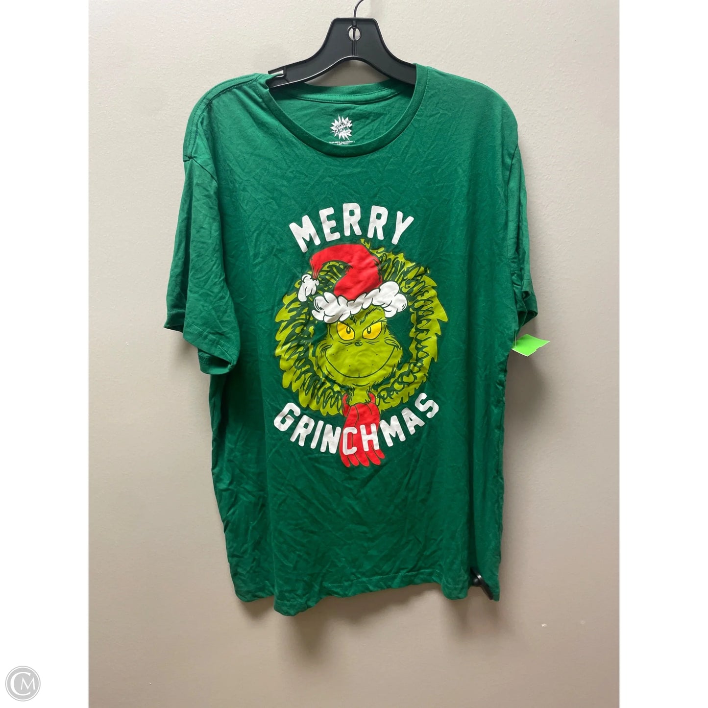 Top Short Sleeve Basic By Clothes Mentor In Green, Size: Xl