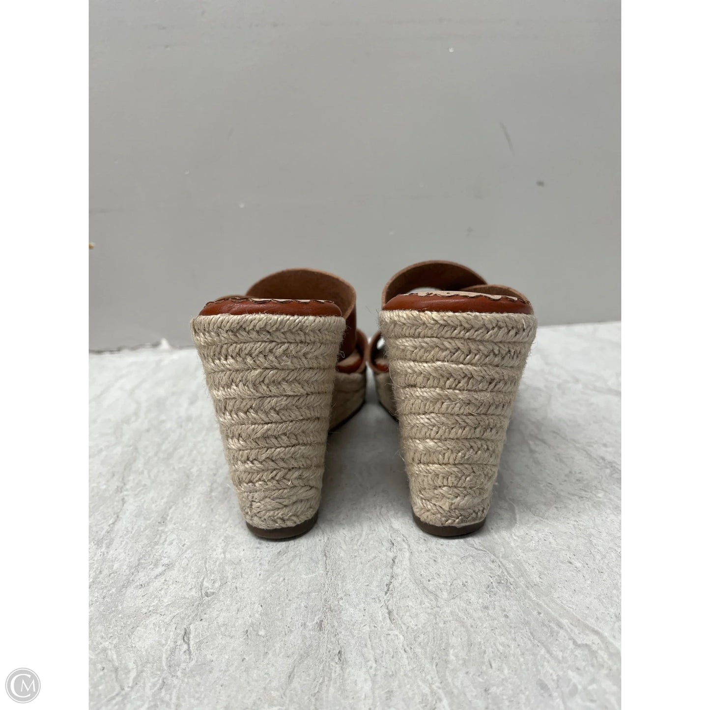 Sandals Heels Wedge By Zigi Soho In Tan, Size: 9.5
