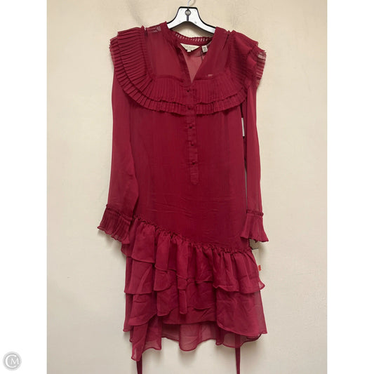 Dress Party Short By Ted Baker In Maroon, Size: S