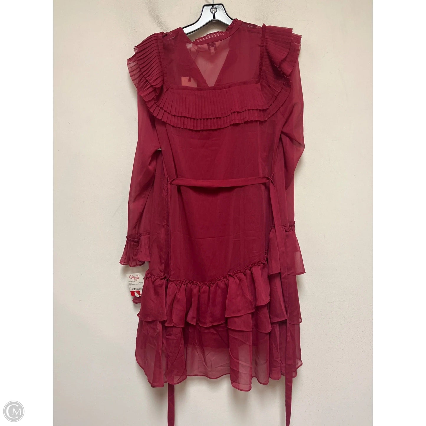 Dress Party Short By Ted Baker In Maroon, Size: S