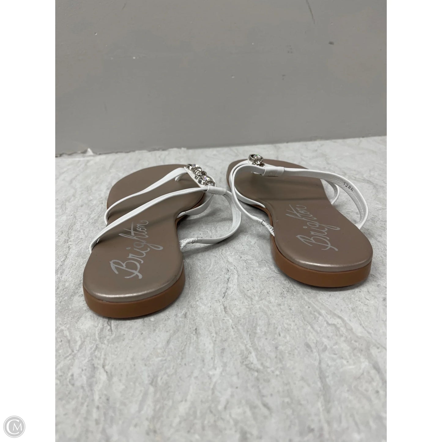 Sandals Flats By Brighton In White, Size: 9