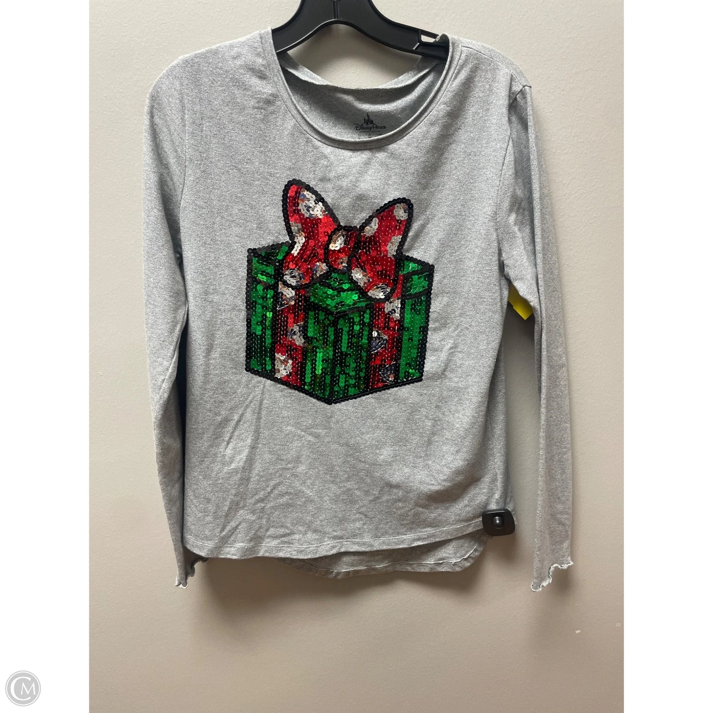 Top Long Sleeve By Disney In Multi-colored, Size: M