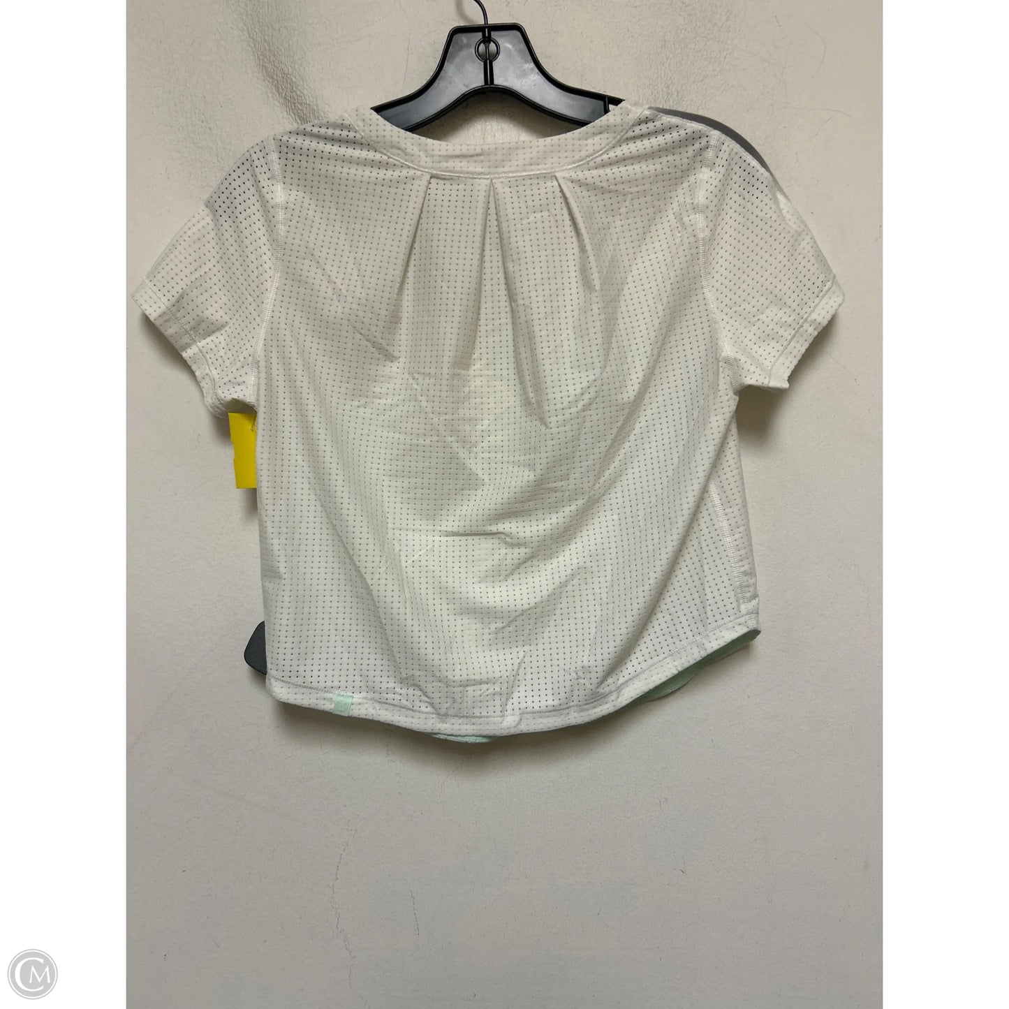 Top Short Sleeve By Lululemon In White, Size: S